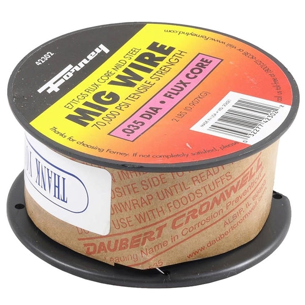 Forney 42302 MIG Welding Wire, 0.035 in Dia, Mild Steel