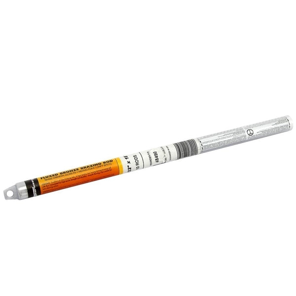 Forney 48490 Brazing Rod, 3/32 in Dia, 18 in L, Bronze