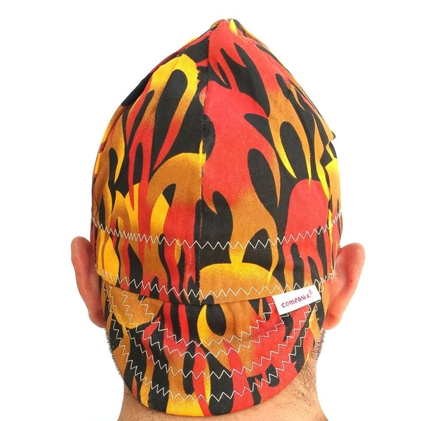 Forney 55814 Reversible Welding Cap, Cotton, Assorted