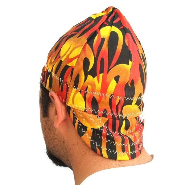 Forney 55814 Reversible Welding Cap, Cotton, Assorted