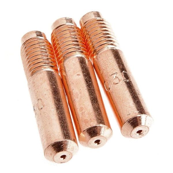 Forney Miller Style Series 60165 MIG Contact Tip, 0.03 in Tip, Copper
