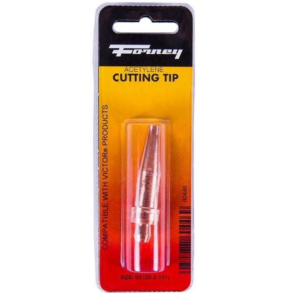 Forney 60446 Cutting Tip, #00 Tip, Copper