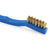 Forney 70489 Scratch Brush, 0.006 in L Trim, Brass Bristle