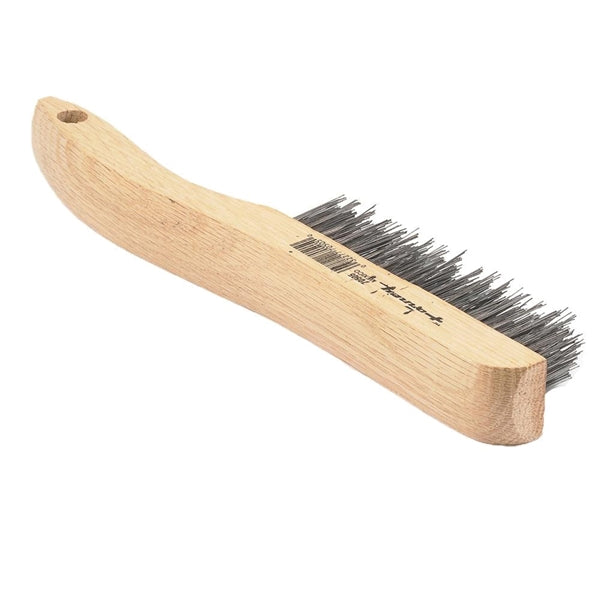 Forney 70505 Scratch Brush, 0.014 in L Trim, Carbon Steel Bristle