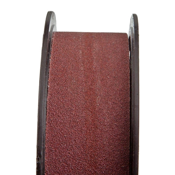 Forney 71805 Bench Roll, 1 in W, 10 yd L, 180 Grit, Premium, Aluminum Oxide Abrasive, Emery Cloth Backing