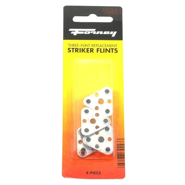 Forney 86104 Four-Triangle Replacement Flint, Metal, For: Forney 86103 Three-Flint Lighter