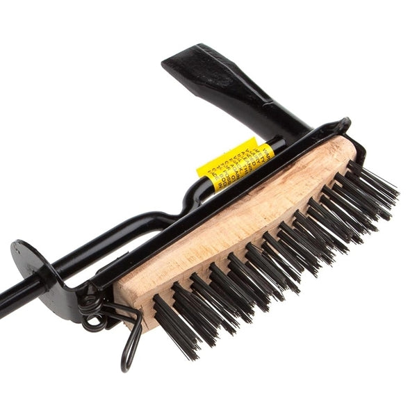 Forney 70500 Chipping Hammer with Wire Brush, Chisel Head, 12 in OAL