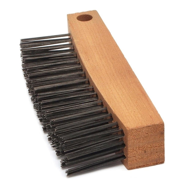 Forney 70501 Chipping Hammer Brush, 4-3/4 in OAL, Hardwood Handle