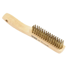 Load image into Gallery viewer, Forney 70519 Scratch Brush, 0.012 in L Trim, Brass Bristle
