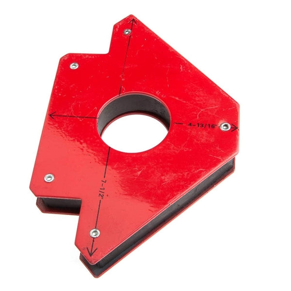 Forney 70715 Magnetic Welding Jig with Center Hole, 75 lb Max Pull Capacity