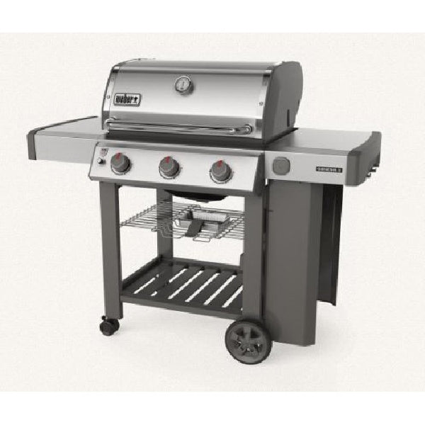 Weber Genesis II S-310 61000001 Gas Grill, 39,000 Btu/hr BTU, Liquid Propane, 3 -Burner, Stainless Steel Body