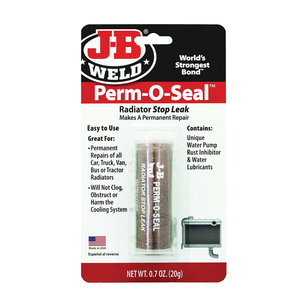 J-B WELD Perm-O-Seal DS114 Radiator Stop Leak, 0.07 oz, Granular
