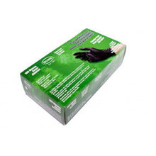 Load image into Gallery viewer, BOSS 1UH0006B-L Seamless Disposable Gloves, L, Nitrile, Powder-Free, Black, 9 in L
