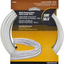 Load image into Gallery viewer, HILLMAN 122066 Fiber Core Wire, 100 ft L, Plastic, 50 lb, #5 Gauge
