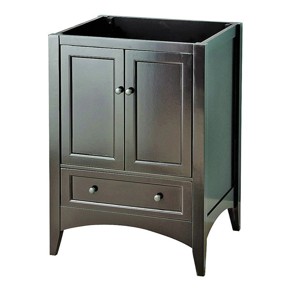 Foremost Berkshire BECA2421D Bathroom Vanity, Solid Wood, Espresso, Free-Standing Installation, 1-Drawer