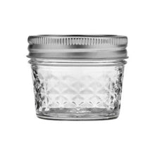 Load image into Gallery viewer, Ball Quilted Crystal 1440080400 Mason Jar, 4 oz Capacity, Glass
