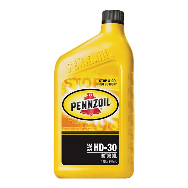 Pennzoil 550034991/3539 Motor Oil, 30WT, 1 qt Bottle