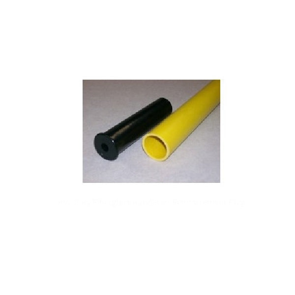 THE SNOWPLOW 50536 Snow Pusher, 36 in W Blade, UHMW Polyethylene Blade, Fiberglass Handle, D-Grip Handle, 43 in L Handle