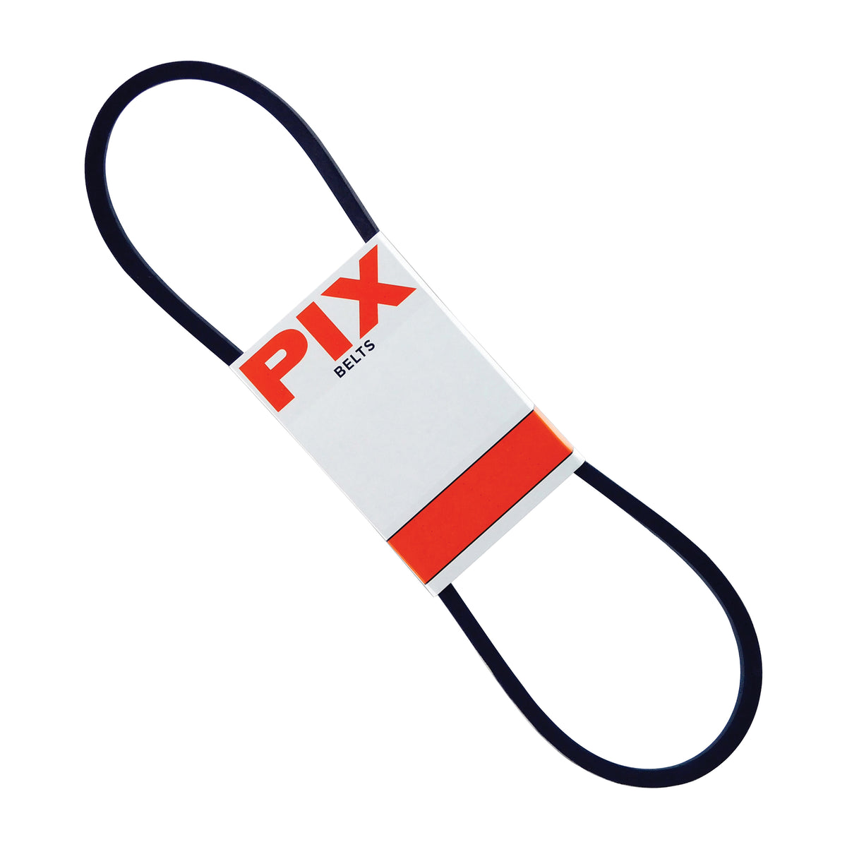 PIX B22/5L250 V-Belt, Molded Cog, 21/32 in W, 3/8 in Thick, Black