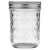 Ball Quilted Crystal 1440081200 Mason Jar, 8 oz Capacity, Regular Mouth, Glass