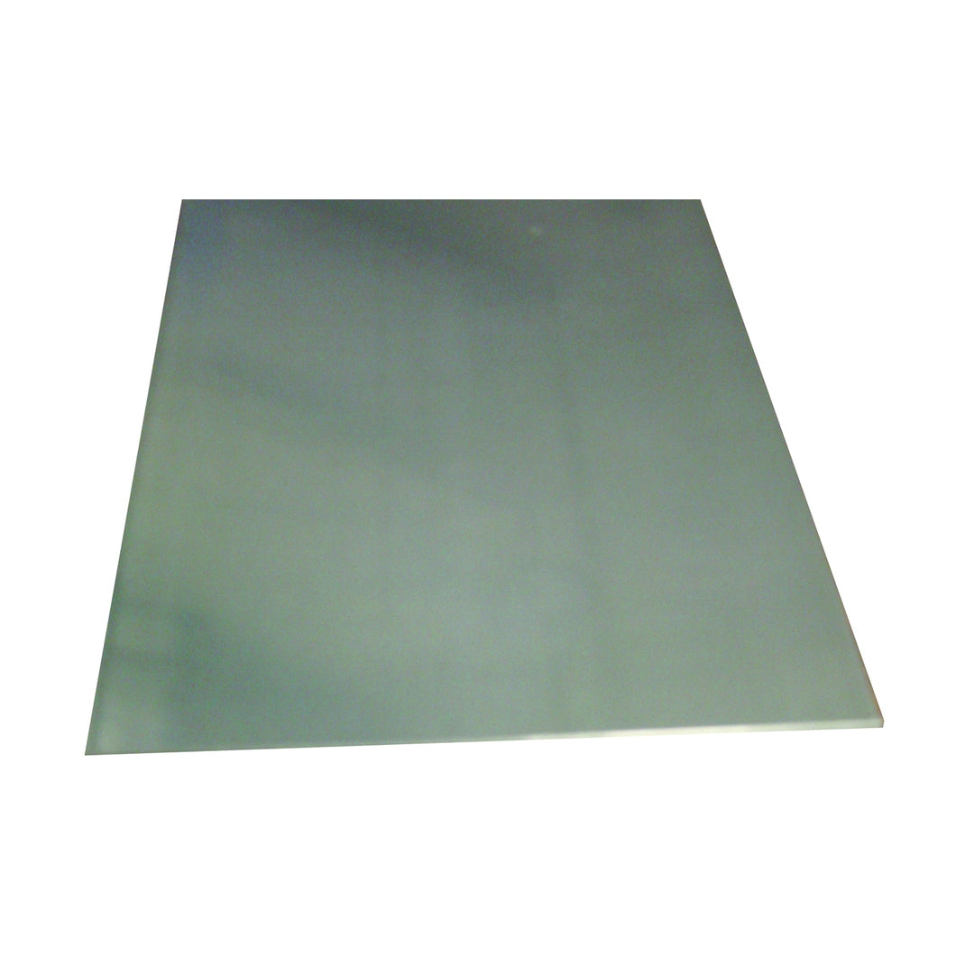 K & S 87181 Decorative Metal Sheet, 30 ga Thick Material, 6 in W, 12 in L, Stainless Steel