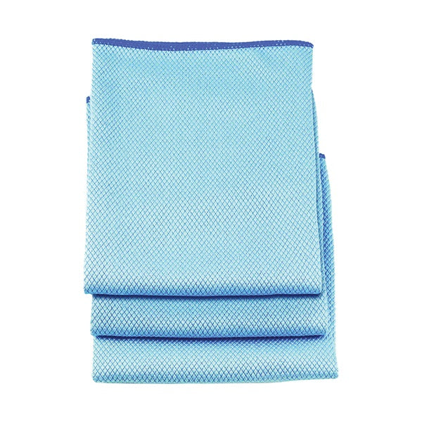 Professional Unger 966900 Cleaning Cloth, 18 in L, 18 in W, Microfiber