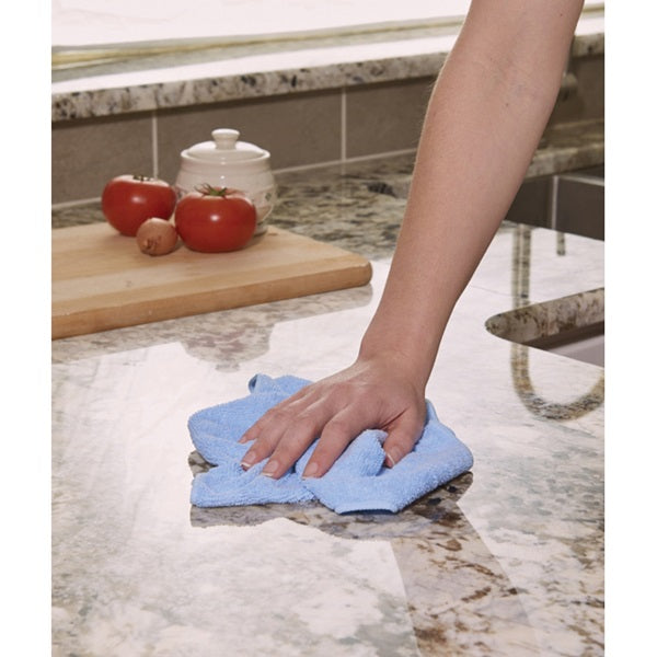 Unger 966930 Cleaning Cloth, 12 in L, 12 in W, Microfiber