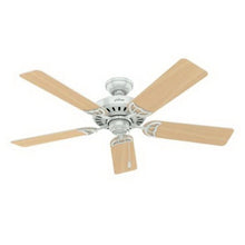 Load image into Gallery viewer, Hunter 53064/20183 Ceiling Fan, 5-Blade, Cherry/Maple Blade, 52 in Sweep, 3-Speed, With Lights: Yes
