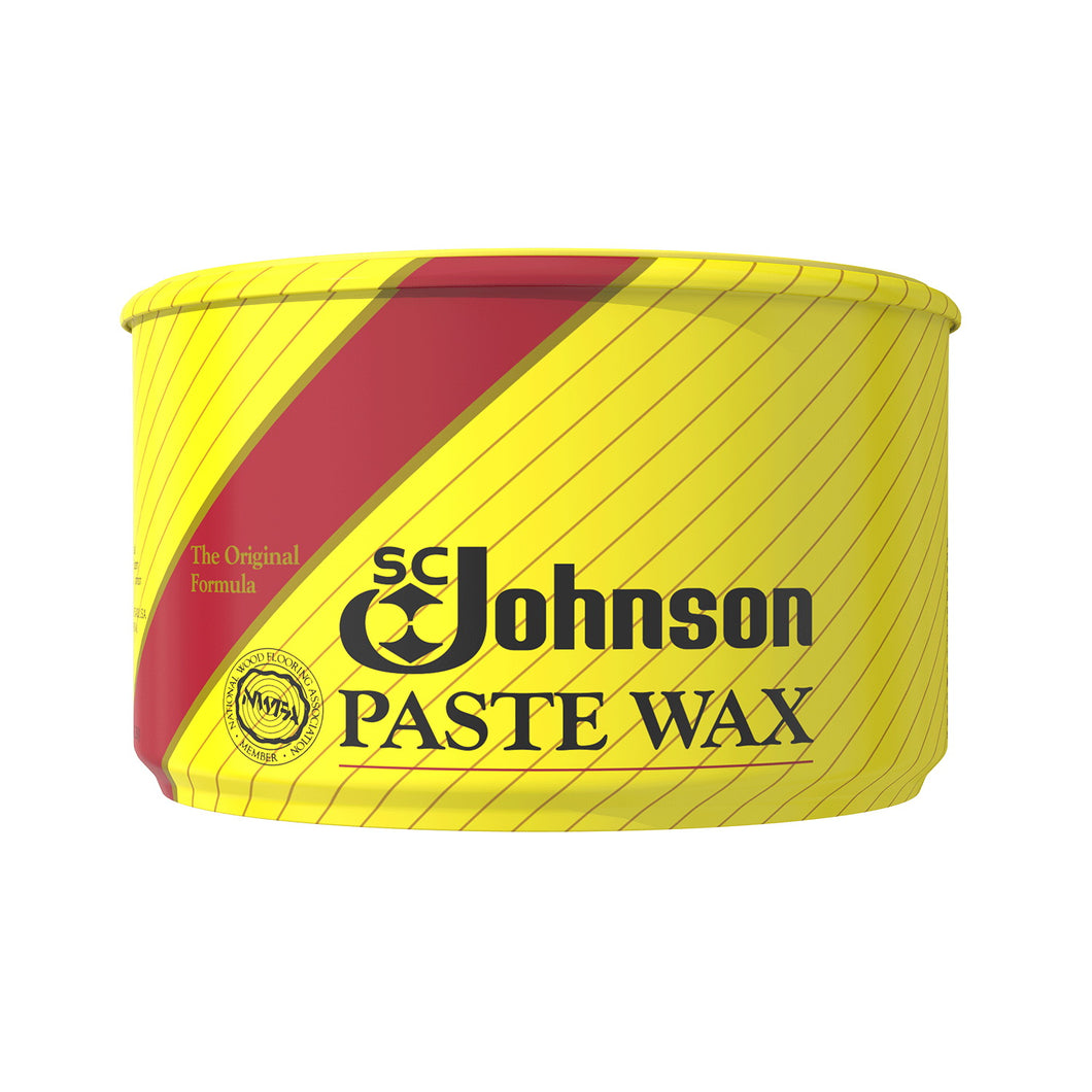 SC JOHNSON 000203 Paste Wax, Opaque, Solid, 1 lb, Tin