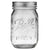 Ball 1440061000 Mason Jar, Pint Capacity, Regular Mouth, Glass 12PK