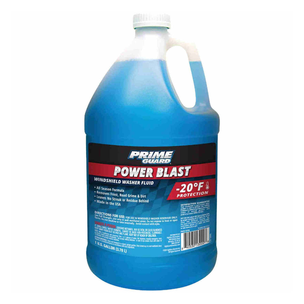 PRIME GUARD Xtreme Blue 92006 Windshield Washer Fluid, 1 gal