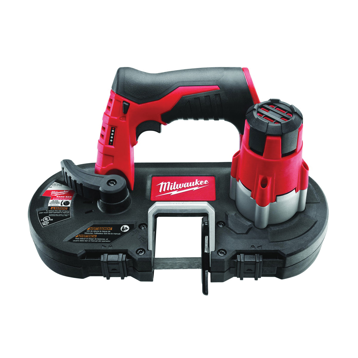 Milwaukee 2429-20 Band Saw, Tool Only, 12 V Battery, 27 in L Blade, 1/2 in W Blade, 1-5/8 in Cutting Capacity