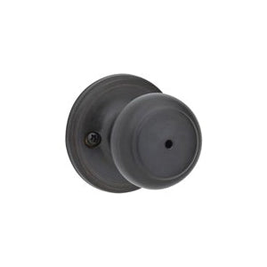 Kwikset 300CV 11P RCAL RC Privacy Door Knob, Venetian Bronze