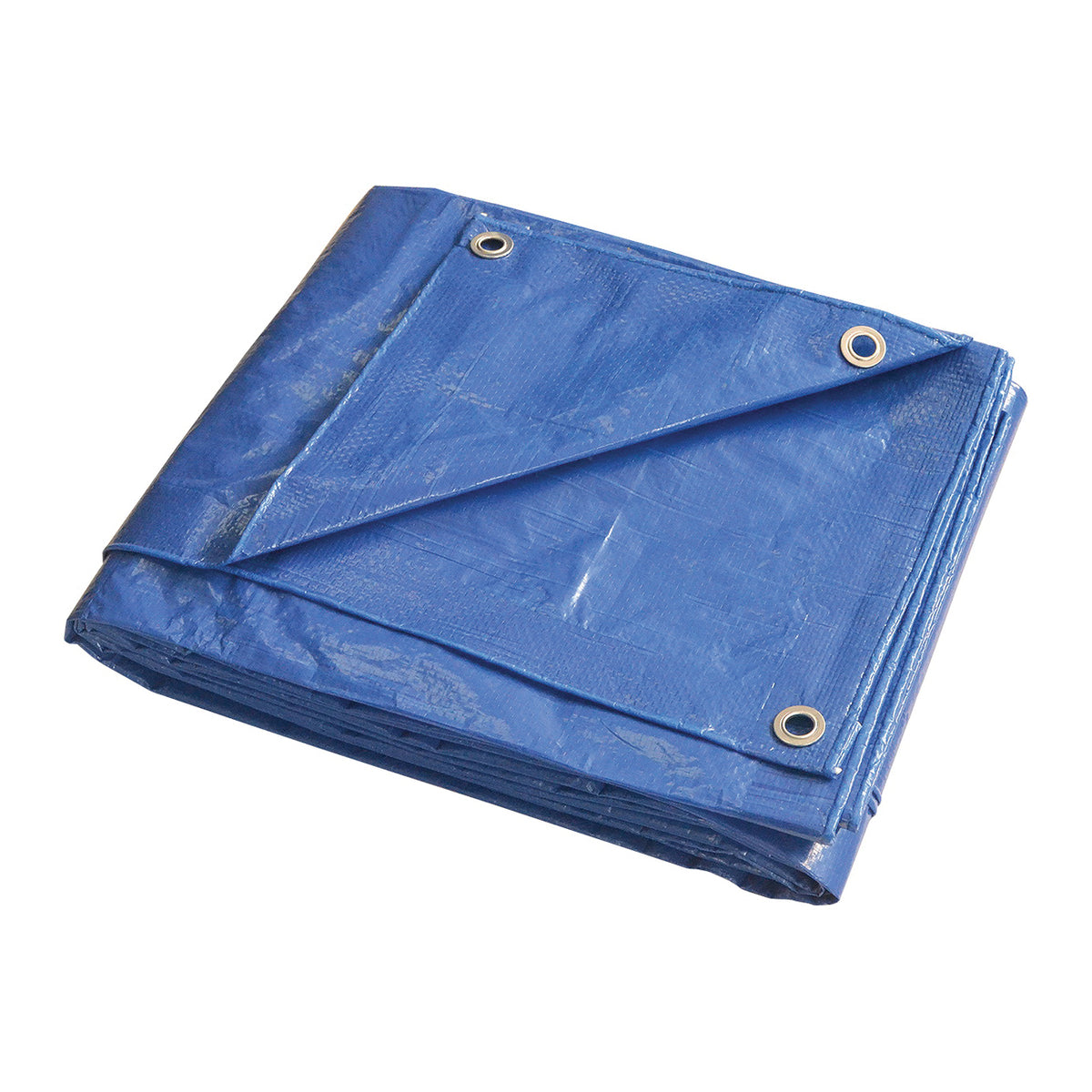 ProSource T0810BB90 Tarpaulin, 10 ft L, 8 ft W, 5 mil Thick, Polyethylene, Blue
