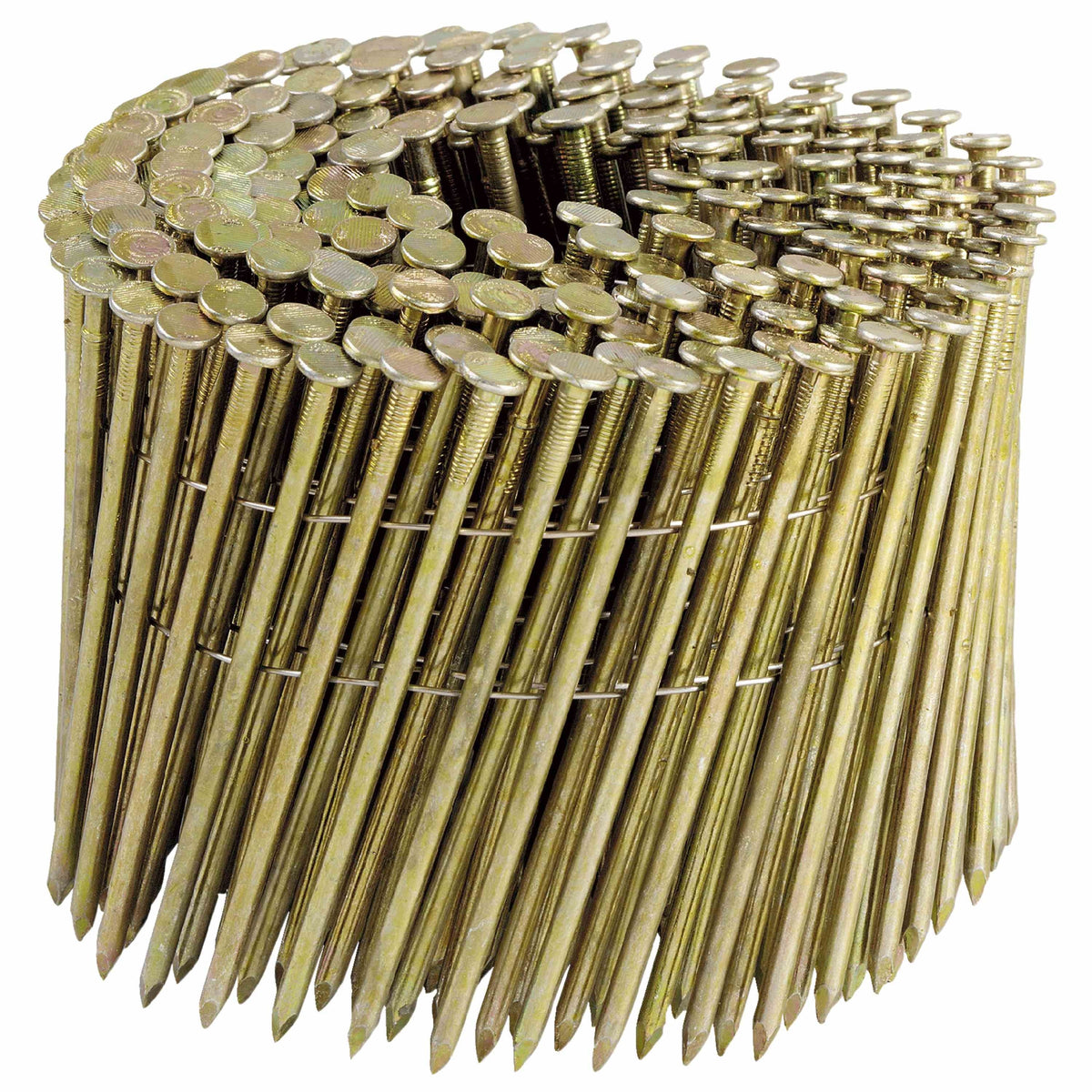 Bostitch C12P120DG Framing Nail, 3-1/4 in L, 11 Gauge, Steel, Thickcoat, Round Head, Smooth Shank