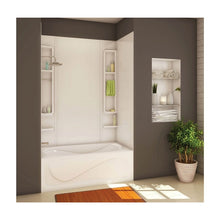 Load image into Gallery viewer, MAAX Finesse 101345-000-001 Bathtub Wall Kit, 33-1/2 in L, 61 in W, 80 in H, Acrylic, Glue Up Installation, Smooth Wall
