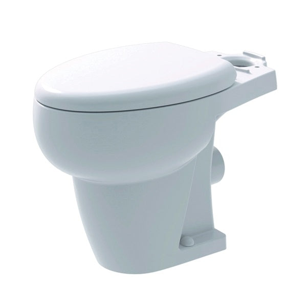 THETFORD 42770 Toilet Bowl, Elongated, 1 gpf Flush, Vitreous China, White, Floor Mounting, 11-1/2 in H Rim