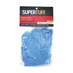 Trimaco 01815 Disposable Gloves, L/XL, Nitrile, Powder-Free, Blue