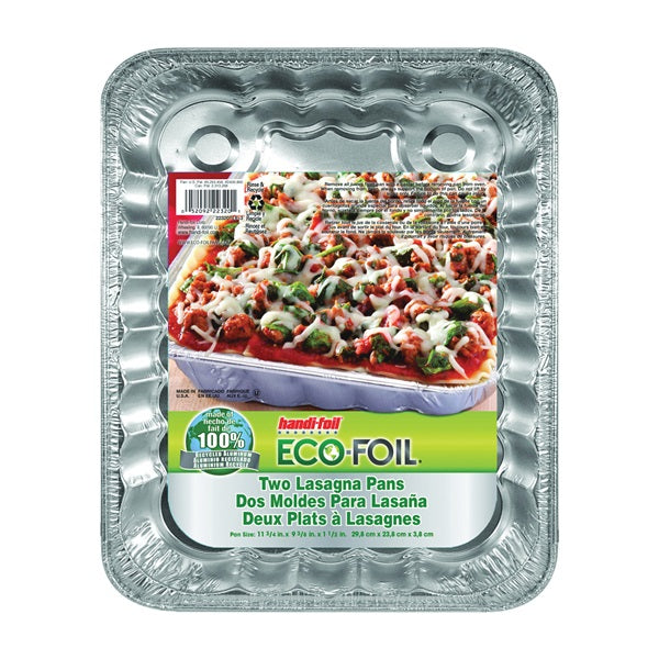 HANDI-FOIL 22320TL-15 Lasagna Pan, 11-3/4 in OAL, Aluminum