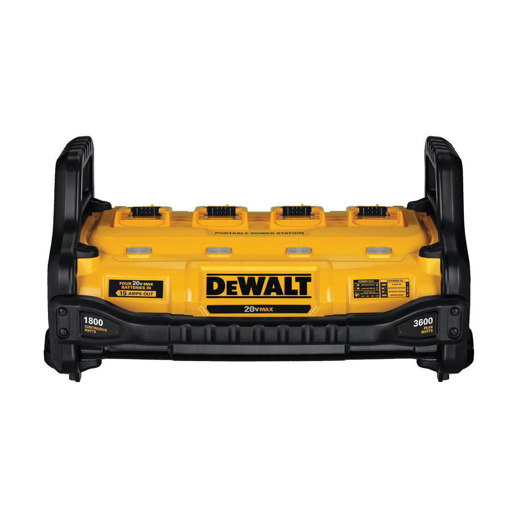 DeWALT DCB1800B 1800W Portable Power Station and Simultaneous Battery Charger (BARE TOOL - No Battery Included)