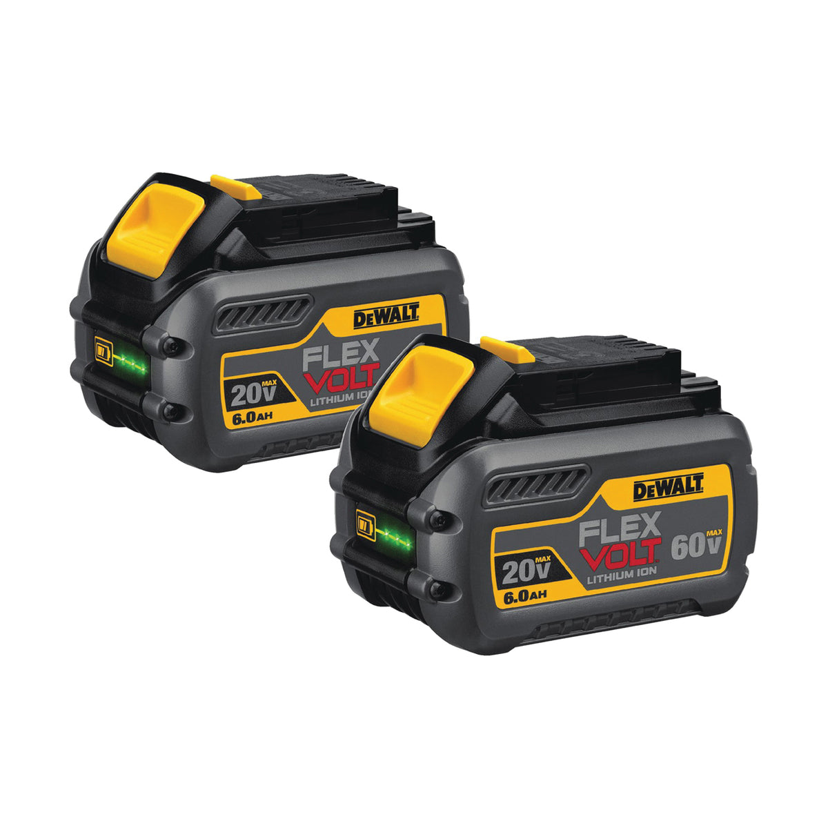 DeWALT DCB606-2 20V/60V Max Flexvolt 6ah Battery