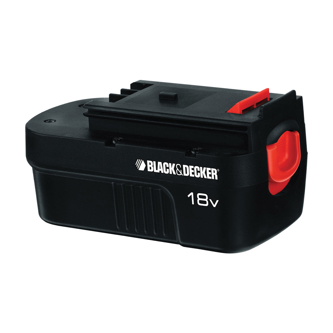 Black+Decker HPB18 Rechargeable Battery Pack, 18 V Battery, 1 Ah, 1 hr Charging