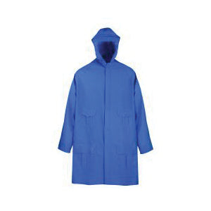 Diamondback 8156-M Rain Parka, M, Polyester/PVC, Blue, Zipper Closure