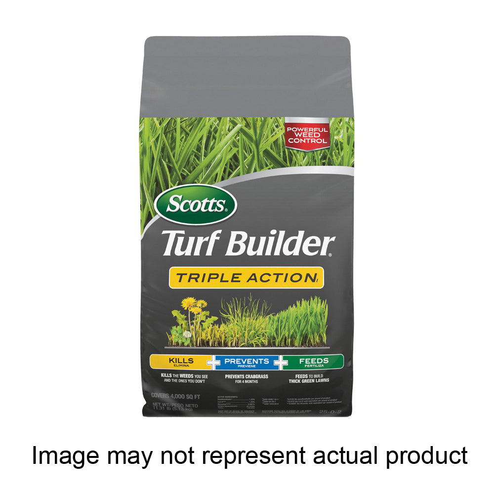 Scotts Turf Builder 26003D Triple Action Fertilizer, 4,000 SQ FT