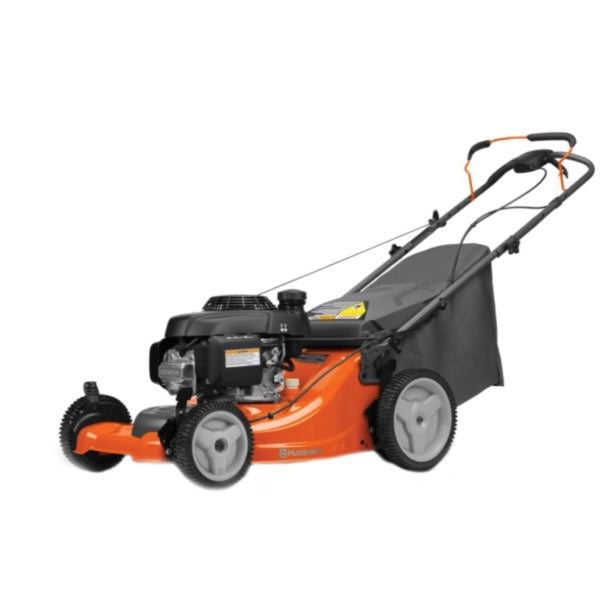 Husqvarna LC221FH Walk-Behind Mower, 9.8 cu-in Engine Displacement, Gas, 21 in W Cutting, 4 in H Cutting Increments