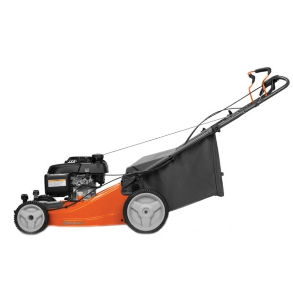 Husqvarna LC221FH Walk-Behind Mower, 9.8 cu-in Engine Displacement, Gas, 21 in W Cutting, 4 in H Cutting Increments