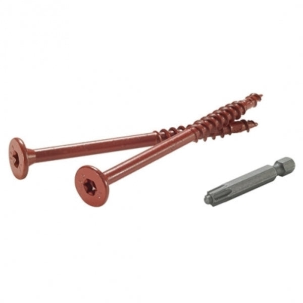 FastenMaster FlatLOK Series FMFL005-50 Structural Screw, 0.202 in Thread, 5 in L, Flat Head, Torx TTAP Drive