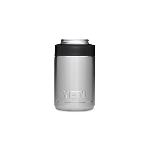 YETI Rambler 21070090001 Colster, 3-1/8 in OD x 4-7/8 in H, 12 oz Can/Bottle Insulator Stainless Steel, Stainless