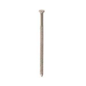 Grip-Rite MAXN62433 Siding Nail, 6d, 2 in L, Stainless Steel, Round Head, Ring Shank