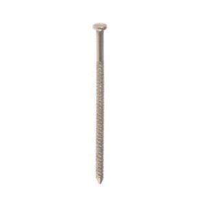 Grip-Rite PRIMEGUARD MAX MAXN62434 Siding Nail, 6d, 2 in L, Stainless Steel, Checkered Head, Ring Shank, 5 lb